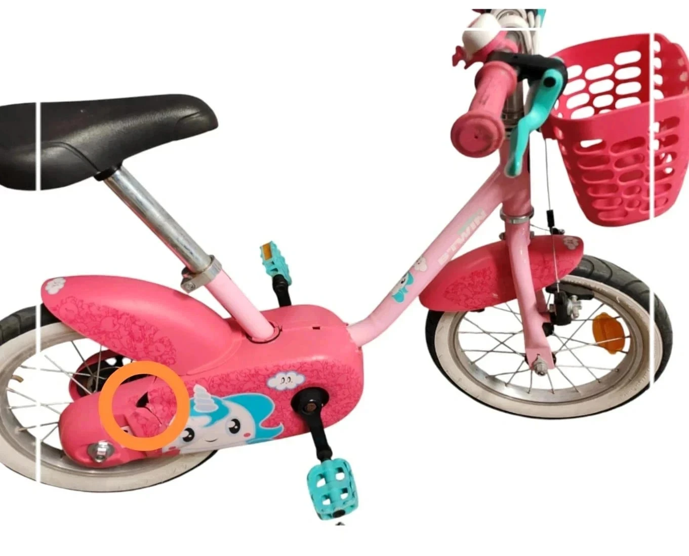 Magnifique 🚲 Vélo fille Btwin Licorne 14 pouces 🦄 – photo 3